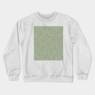 She's Green Crewneck Sweatshirt